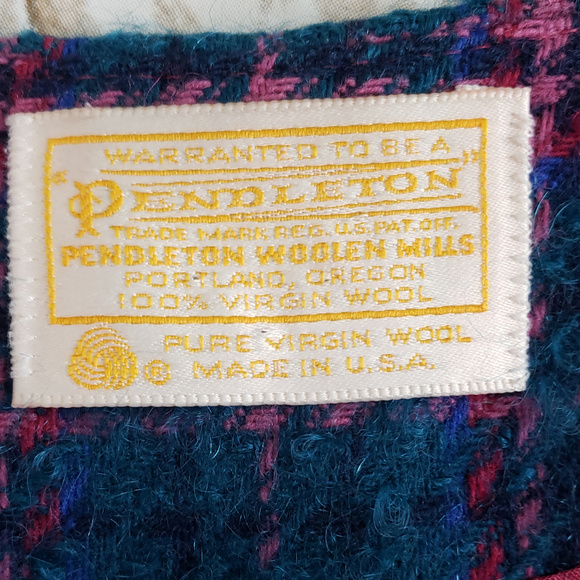 Vintage Pendleton 100% Pure Virgin Wool Blazer - Picture 5 of 7